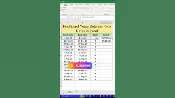 📅 Find Exact Years Between Two Dates in Excel | YEARFRAC Function Explained 💥