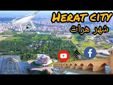 HERAT CITY AFGHANISTAN UNDER CONTROL OF TALIBAN BY DRONE ANYWHERE