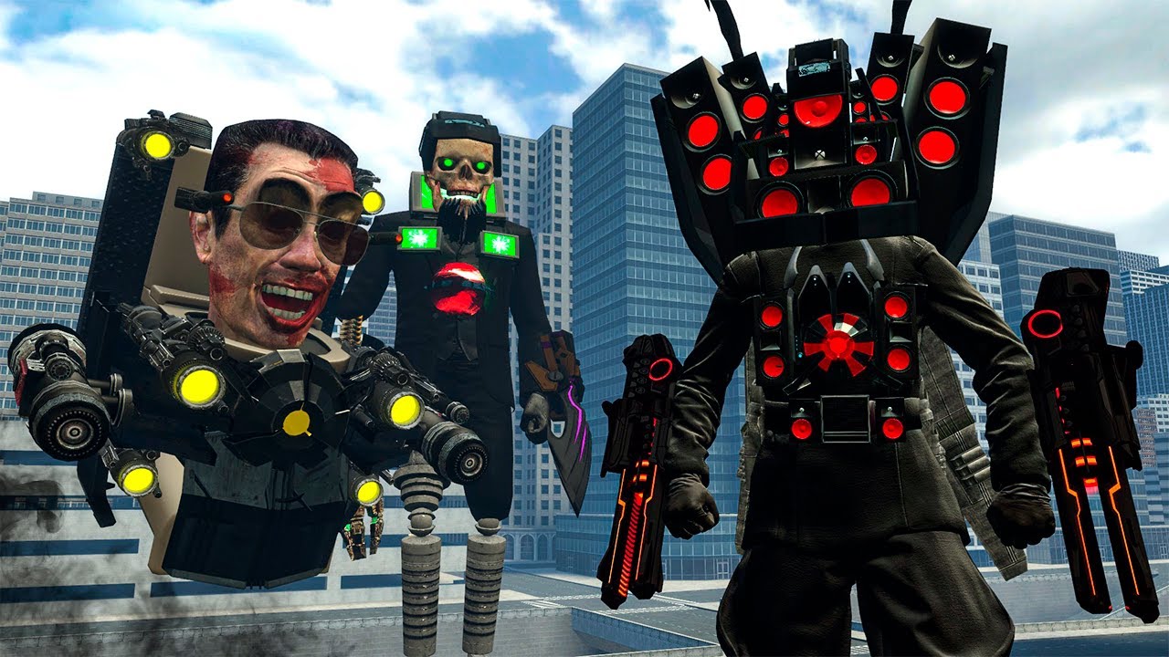 EVOLUTION OF BSS G-MAN ULTIMATE SKIBIDITOILET In Garry's Mod! 