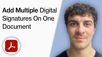 How to Add Multiple Digital Signatures on One Document in Adobe Acrobat Pro DC [2025 Full Guide]