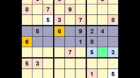 How to Solve New York Times Sudoku Hard April 25, 2022