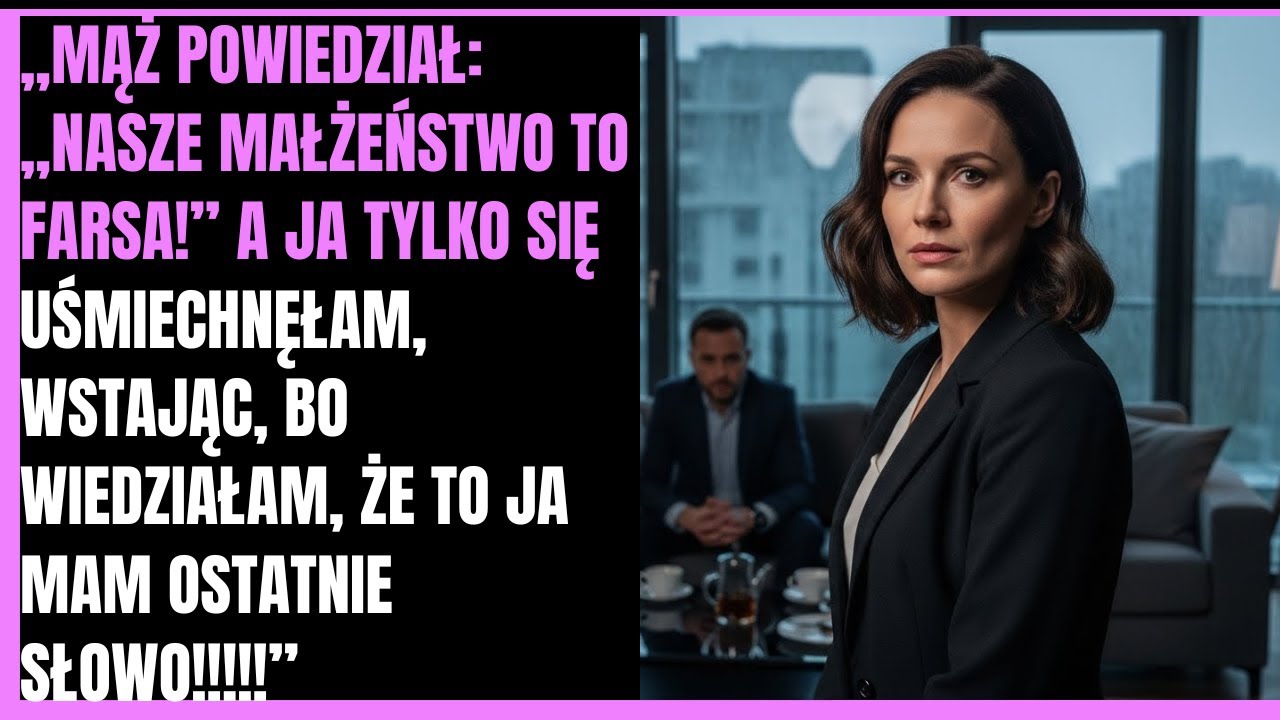 W piętnastą rocznicę ślubu mój mąż stanął w progu salonu zamiast mnie pocałować i rzucił na stół papiery rozwodowe. Potem wyciągnął złoty naszyjnik i powiedział: „To zapłata za te lata usługiwania...