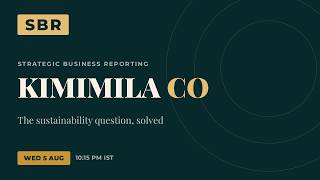 Details ACCA SBR - Kimimila Co | Sustainability Reporting News