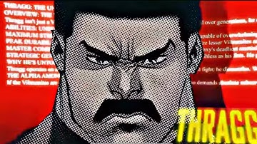 THRAGG VS DINOSAURUS COMIC ANIMATION 