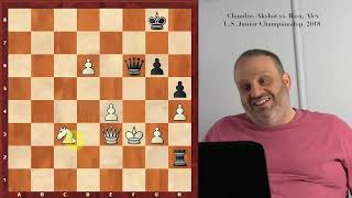 Thumbnail for Games of the U S  Junior Championship 2018, with GM Ben Finegold