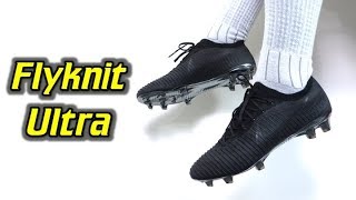 The Ultimate Sock Boots - Nike Mercurial Vapor Flyknit Ultra Triple Black - Review On Feet