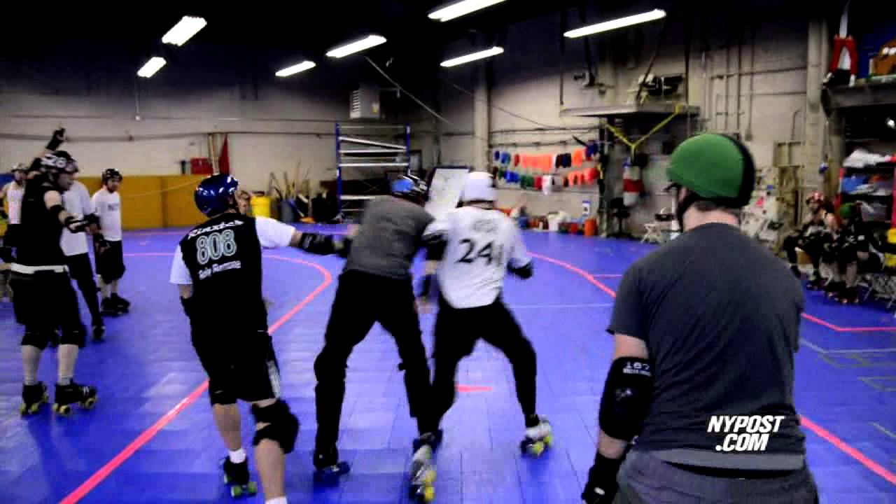 Inside view on men's Roller Derby New York Post YouTube