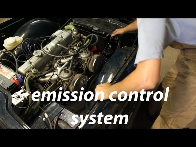 1973 Triumph TR6 Restoration - part 30 - Emission Control
