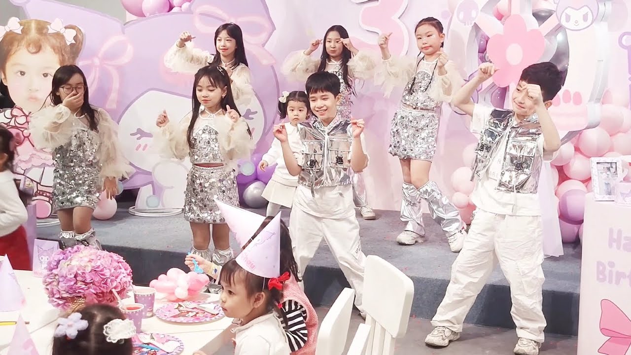 Đi diễn sinh nhật cùng Kiddy Crew 