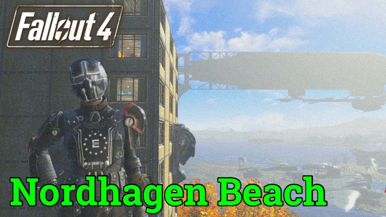 Nordhagen Beach (Fallout 4 PS5) Settlement Building Enclave Farm. - YouTube