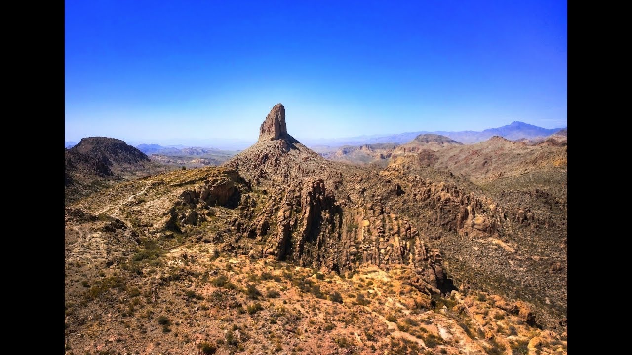 Peralta Canyon Trailhead ~ Weavers Needle ~ DJI MAVIC PRO Drone ~