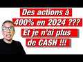 Bourse  si vous avez du cash alors regardez cette vido 