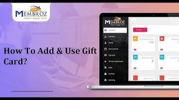 How To Use & Add Gift Card In Membroz - Reward Management Software?