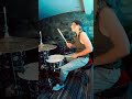 POWERHOUSE DRUM SONG #drums #drumcover #metal #shorts