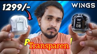 Transparent TWS Earbuds | Wings Phantom 345. ultra pods