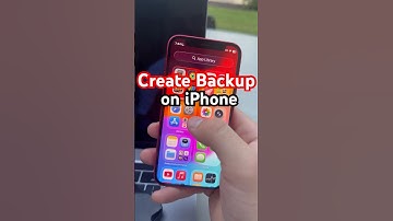 Hoe maak je een back-up van je iPhone! (Maak een iPhone-back-up)