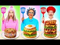 自分 vs おばあちゃんの料理チャレンジ | 驚くべきハックとトリック Multi DO Joy