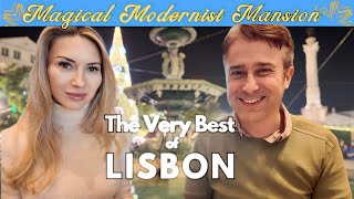 Top shopping and must see landmarks in Lisbon, Portugal! With the most spectacular winter lights!!