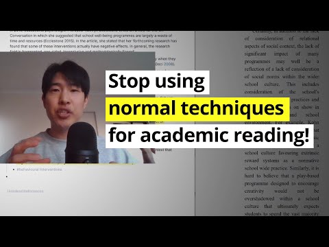 4 Steps to Read Difficult Texts Faster (Academic Speed Reading Comprehension)