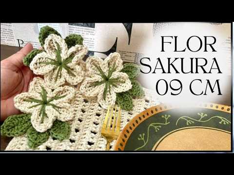 Cherry Blossom (Sakura Flower) step-by-step tutorial for a simple and easy application for beginn...