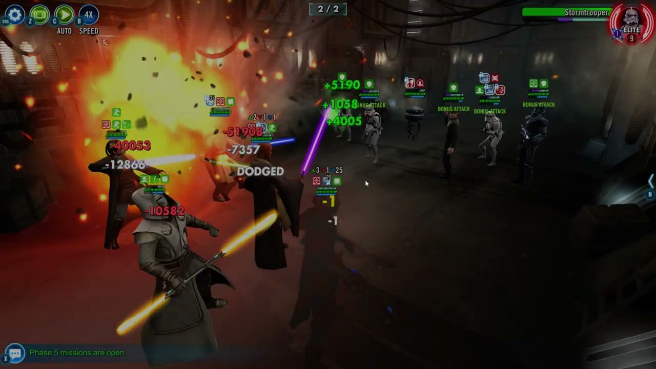 Ring of Kafrene Left mission full auto with Jedi Master Mace Windu and Depa omicron