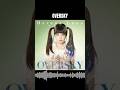 【OVERSKY】#月のかけら #jpop #phasesofthemoon