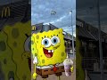 SpongeBob drinks the Grimace Shake