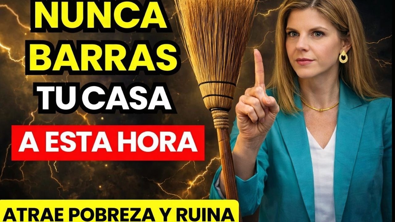NUNCA Barras tu Casa a ESTA HORA o ALEJARÁS el Dinero y la Buena Fortuna | Mariana Rojas Estapé