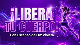 SACA DE TU CUERPO LA ANGUSTIA Y EL ESTRÉS ESCANEO GUIADO 💜SANA CON LA LLAMA VIOLETA 💜