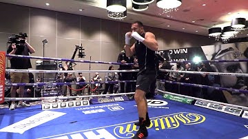 Kubrat Pulev Work Out Ahead Of Heavyweight Fight Against Joshua
