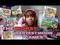 Ranking the Worst Harvest Moon Video Games 🚜❌
