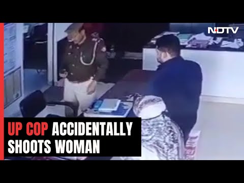 On Camera, Cop Accidentally Shoots Woman In Head Inside Police Station