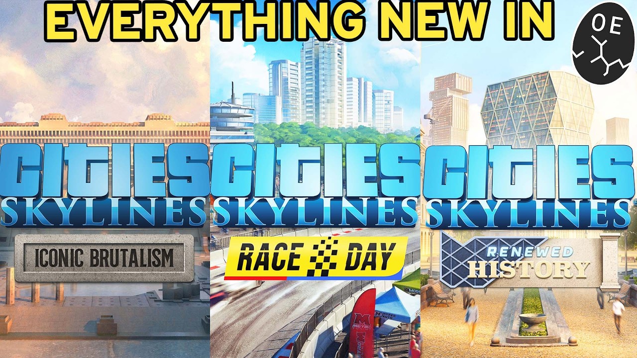 Cities Skylines 1 Gets 3 NEW DLCs! | Asset Showcase - YouTube