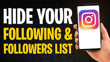 How to Hide Following/Followers List on Instagram