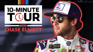 Chase Elliott offers inside look of motorcoach at Darlington: 10Minute Tour