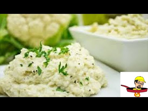 Parmesan Garlic Cauliflower Mashed Potatoes