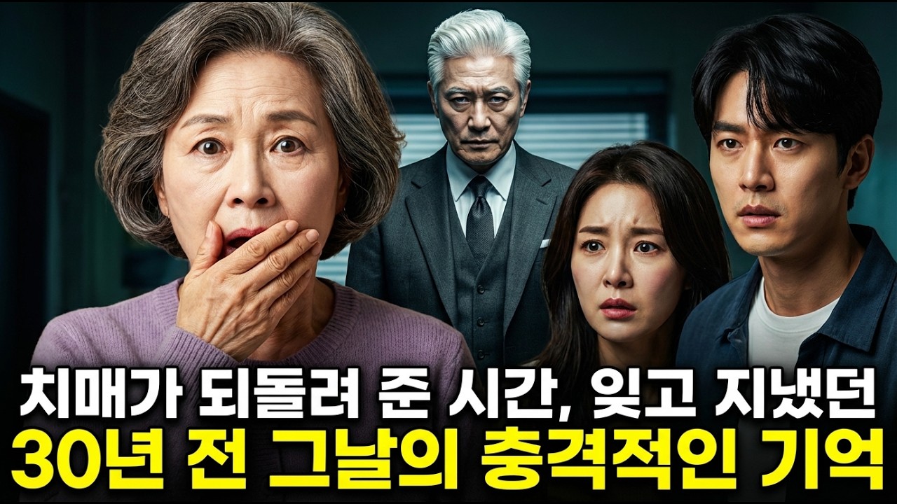 갑자기 찾아온 치매증상, 기억이 가물가물하더니 문득 잊고 지냈던 그날의 충격적인 기억이 떠올랐다!