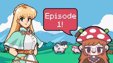 Starting a new save in Fields of Mistria ₊˚ʚ 🌱 ₊˚✧ ﾟ. Episode 1