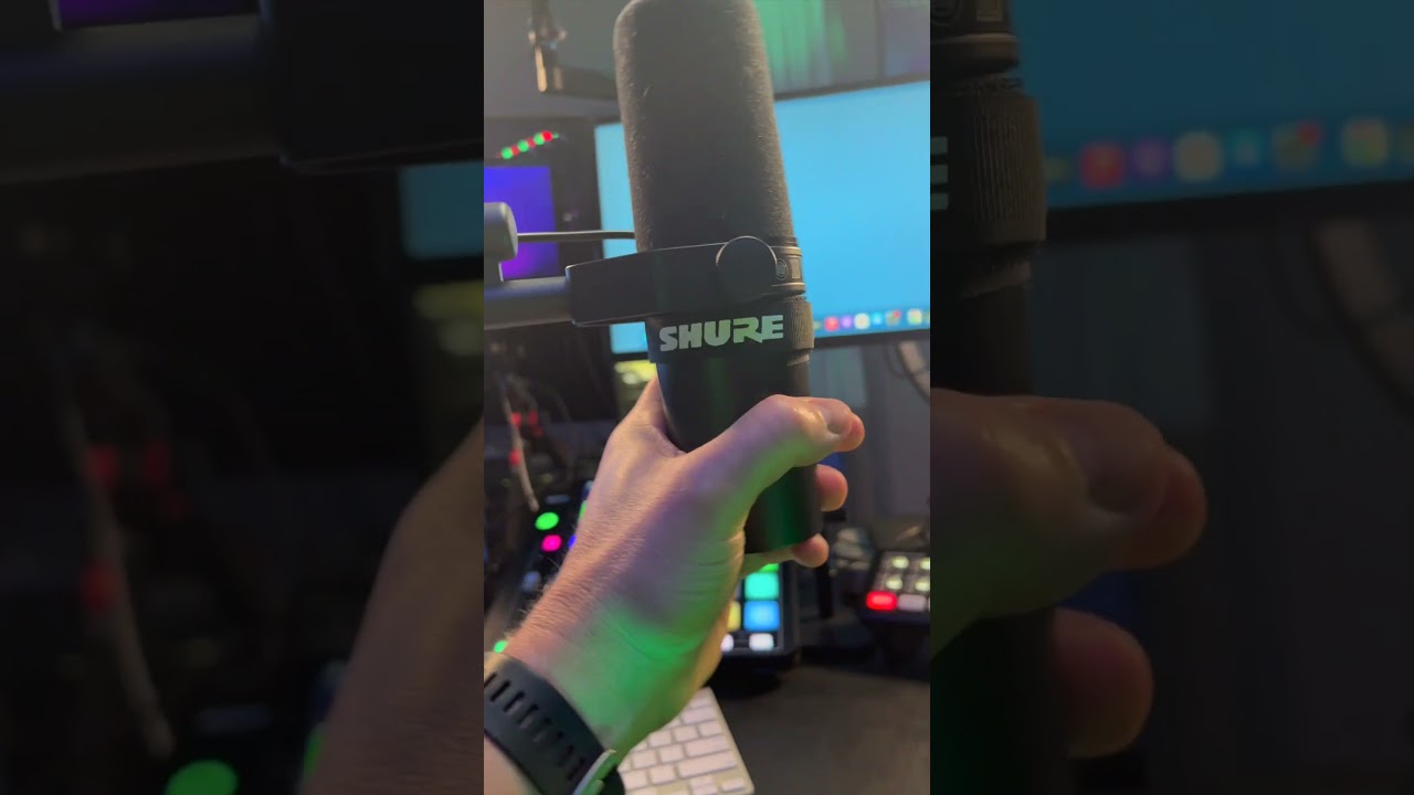 Crank Up Your Audio with the Legendary Shure SM7B Microphone