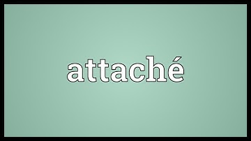 Attaché Meaning