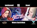 SonicKurosaki (Cammy) vs Monad (Ed) - Street Fighter 6 Winners Quarterfinals - Backstreet Brawl #15