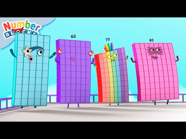 Who is the Bravest Block? 💪 | Learn to Count for Kids | 12345 ...