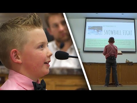 9-Year-Old Boy Convinces Colorado Town to Overturn Snowball Fight Ban