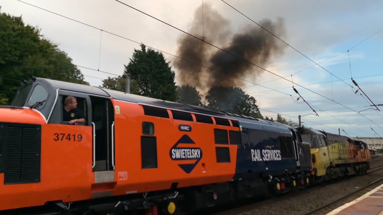 37419 With 70817 0Z85 Derby RTC - Carstairs C.E 6th September 2025
