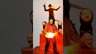 Happy Thanksgiving from Jason and Freddy #shortvideo #shorts #short #toys #neca #subscribe #horror