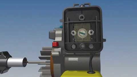 Weed Wacker-Autodesk Inventor Studio Animation