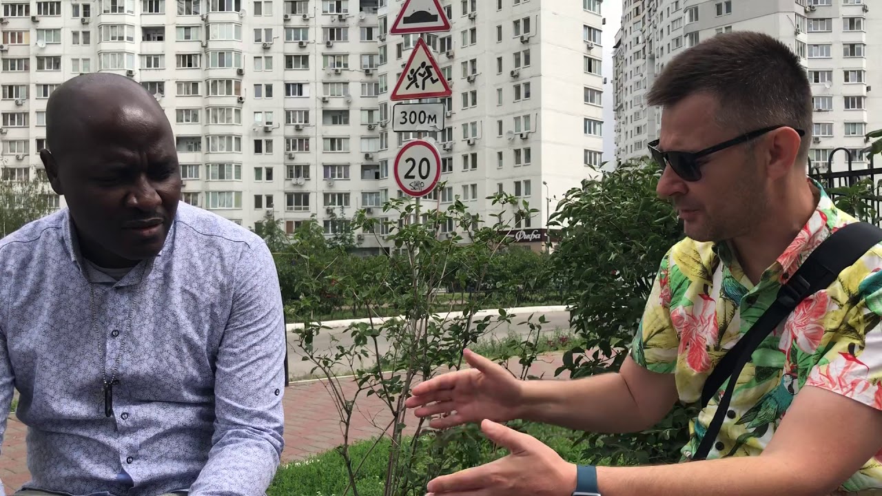 Namibian Student in Ukraine - Mr.Lawrence Foreman is 6 years in Ukraine