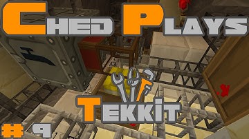 Ched Plays Tekkit Part 9   Computer and Compressor