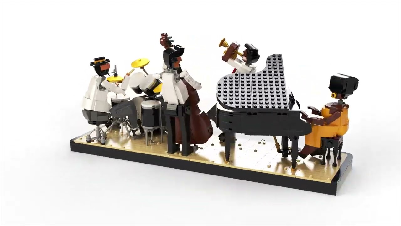 レオナールパリセットCeleb Madame きょん様お取り置き中 LEGO Ideas Caz Dörtlüsü 21334 - Müzik Tutkunu Yetişkinler için Yap