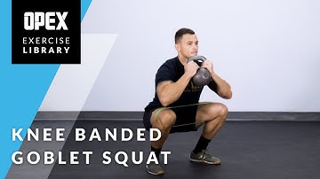 Knee Banded Goblet Squat